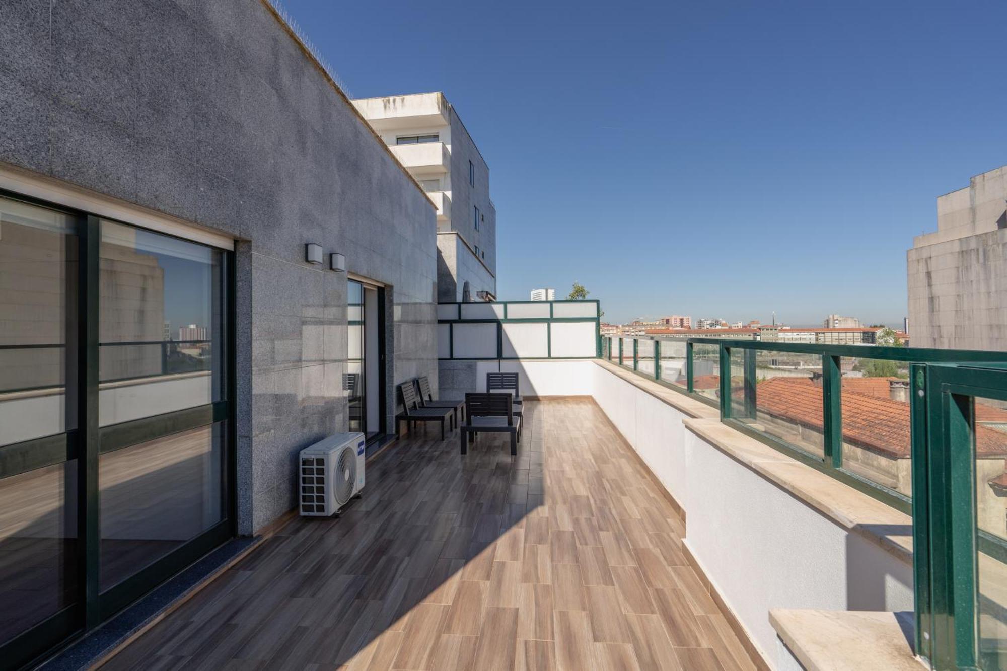 Gaia Terrace Apartamento Qian 2Br Ac L Free Parking Vila Nova de Gaia Buitenkant foto