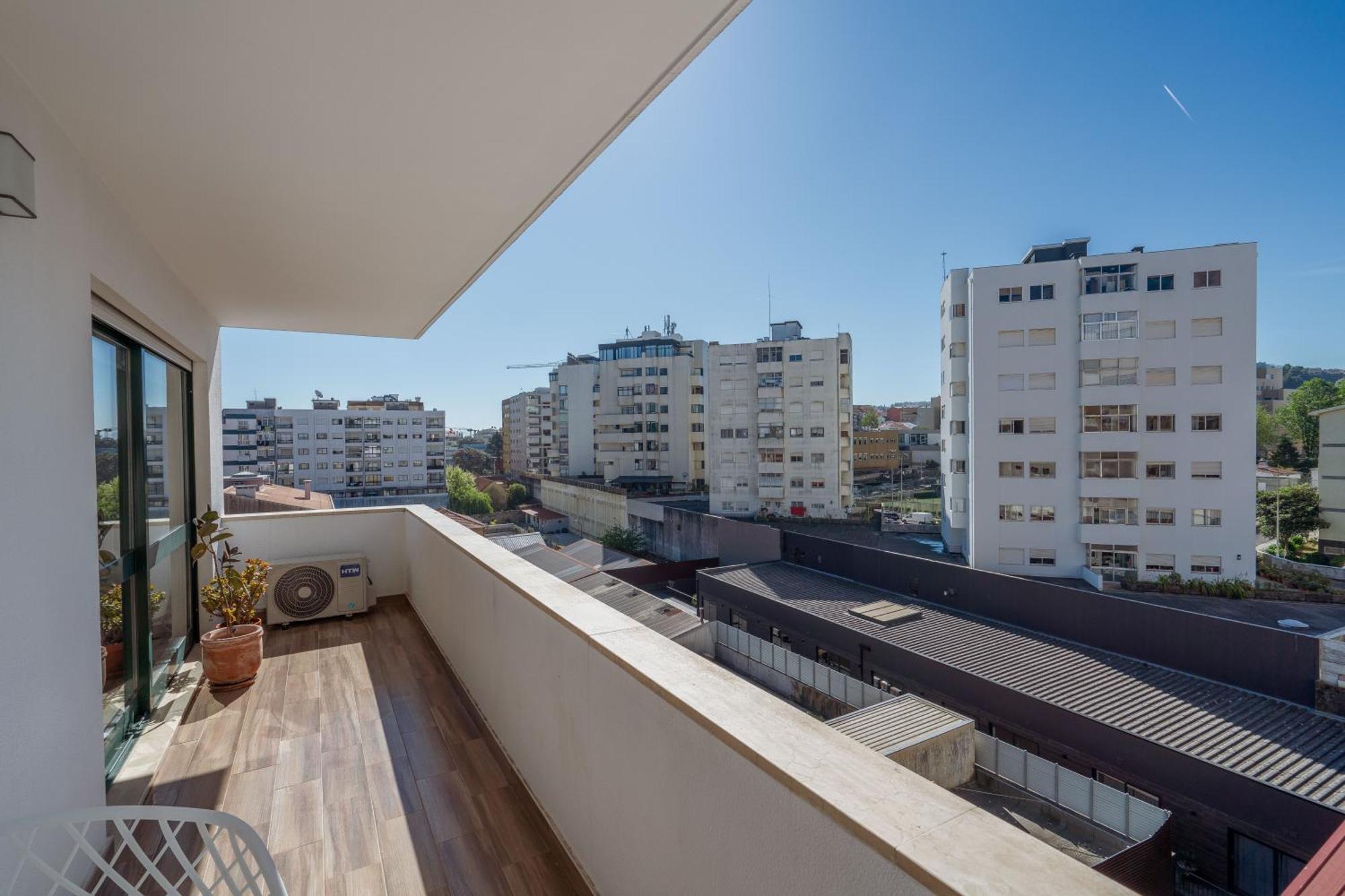 Gaia Terrace Apartamento Qian 2Br Ac L Free Parking Vila Nova de Gaia Buitenkant foto